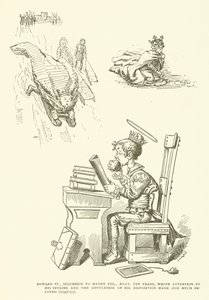 Édouard VI, successeur de Henri VIII, âgé de dix ans, dont l